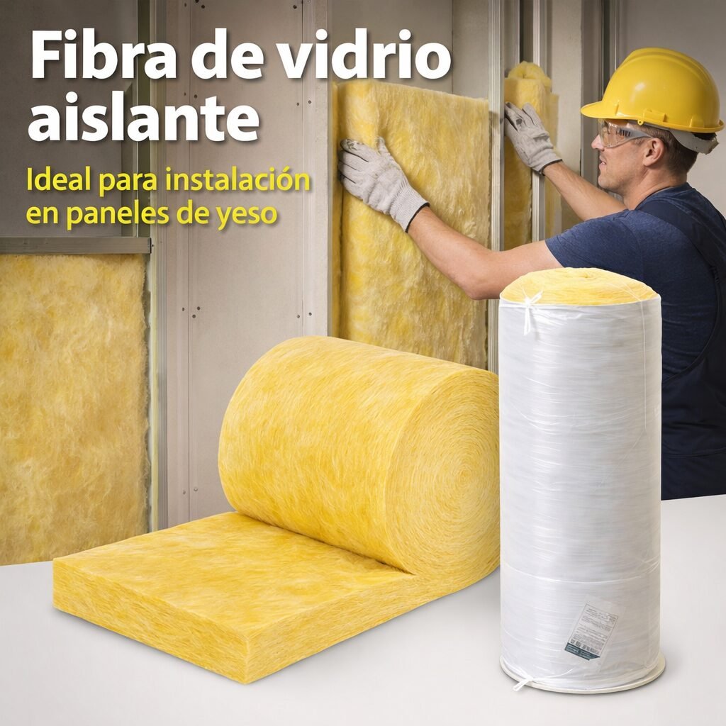 Insulwool r8 fibra de vidrio producto